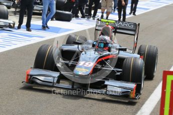 World © Octane Photographic Ltd. Friday 24th July 2015. Rapax – Robert Visoiu. GP2 Practice Session – Hungaroring, Hungary. Digital Ref. : 1347CB1L5172