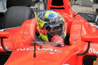 World © Octane Photographic Ltd. Friday 24th July 2015. Arden International – Andre Negrao. GP2 Practice Session – Hungaroring, Hungary. Digital Ref. : 1347CB1L5182