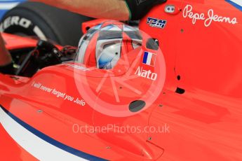 World © Octane Photographic Ltd. Friday 24th July 2015. Arden International – Norman Nato. GP2 Practice Session – Hungaroring, Hungary. Digital Ref. : 1347CB1L5193