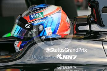 World © Octane Photographic Ltd. Friday 24th July 2015. Status Grand Prix – Richie Stanaway. GP2 Practice Session – Hungaroring, Hungary. Digital Ref. : 1347CB1L5207