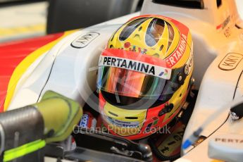 World © Octane Photographic Ltd. Friday 24th July 2015. Campos Racing – Rio Haryanto. GP2 Practice Session – Hungaroring, Hungary. Digital Ref. : 1347CB1L5249