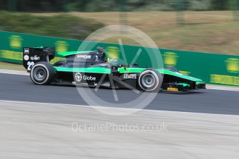 World © Octane Photographic Ltd. Friday 24th July 2015. Status Grand Prix – Marlon Stockinger. GP2 Practice Session – Hungaroring, Hungary. Digital Ref. :