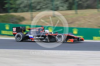 World © Octane Photographic Ltd. Friday 24th July 2015. Rapax – Sergey Sirotkin. GP2 Practice Session – Hungaroring, Hungary. Digital Ref. :