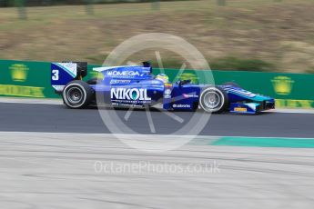 World © Octane Photographic Ltd. Friday 24th July 2015. Carlin – Julian Leal. GP2 Practice Session – Hungaroring, Hungary. Digital Ref. :