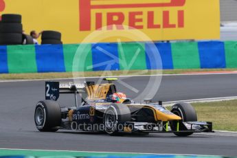 World © Octane Photographic Ltd. Friday 24th July 2015. DAMS – Alex Lynn. GP2 Practice Session – Hungaroring, Hungary. Digital Ref. :