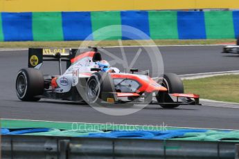 World © Octane Photographic Ltd. Friday 24th July 2015. MP Motorsport – Nicohlas Latifi. GP2 Practice Session – Hungaroring, Hungary. Digital Ref. :