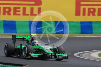 World © Octane Photographic Ltd. Friday 24th July 2015. Status Grand Prix – Richie Stanaway. GP2 Practice Session – Hungaroring, Hungary. Digital Ref. :