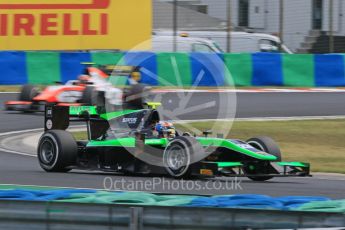 World © Octane Photographic Ltd. Friday 24th July 2015. Status Grand Prix – Richie Stanaway. GP2 Practice Session – Hungaroring, Hungary. Digital Ref. :