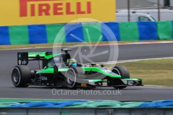 World © Octane Photographic Ltd. Friday 24th July 2015. Status Grand Prix – Marlon Stockinger. GP2 Practice Session – Hungaroring, Hungary. Digital Ref. :