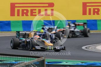 World © Octane Photographic Ltd. Friday 24th July 2015. DAMS – Alex Lynn. GP2 Practice Session – Hungaroring, Hungary. Digital Ref. :