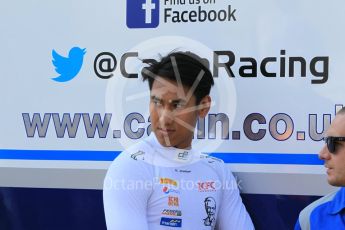 World © Octane Photographic Ltd. Friday 24th July 2015. Carlin – Sean Gelael. GP2 Qualifying – Hungaroring, Hungary. Digital Ref. : 1349CB1L5582