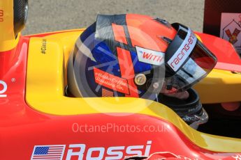 World © Octane Photographic Ltd. Friday 24th July 2015. Racing Engineering – Alexander Rossi. GP2 Qualifying – Hungaroring, Hungary. Digital Ref. : 1349CB1L5663