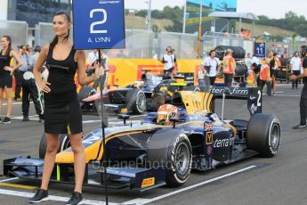 World © Octane Photographic Ltd. Saturday 25th July 2015. DAMS – Alex Lynn and ART Grand Prix – Stoffel Vandoorne. GP2 Race 1 – Hungaroring, Hungary. Digital Ref. : 1354CB1L6609