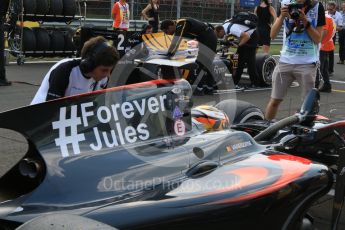 World © Octane Photographic Ltd. Saturday 25th July 2015. ART Grand Prix – Stoffel Vandoorne and DAMS – Alex Lynn. GP2 Race 1 – Hungaroring, Hungary. Digital Ref. : 1354CB7D8701