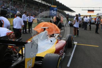 World © Octane Photographic Ltd. Saturday 25th July 2015. Campos Racing – Arthur Pic. GP2 Race 1 – Hungaroring, Hungary. Digital Ref. : 1354CB7D8712