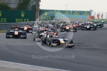 World © Octane Photographic Ltd. Saturday 25th July 2015. DAMS – Pierre Gasly. GP2 Race 1 – Hungaroring, Hungary. Digital Ref. : 1354CB7D8787