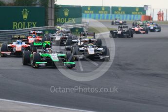 World © Octane Photographic Ltd. Saturday 25th July 2015. Status Grand Prix – Richie Stanaway. GP2 Race 1 – Hungaroring, Hungary. Digital Ref. : 1354CB7D8874