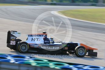 World © Octane Photographic Ltd. Friday 24th July 2015. Trident – Artur Janosz. GP3 Practice Session – Hungaroring, Hungary. Digital Ref. : 1350CB1L6137