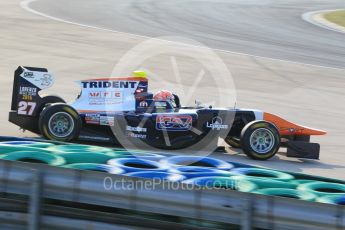 World © Octane Photographic Ltd. Friday 24th July 2015. Trident – Luca Ghiotto. GP3 Practice Session – Hungaroring, Hungary. Digital Ref. : 1350CB1L6141