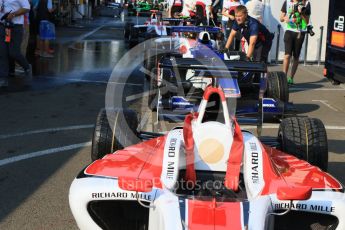 World © Octane Photographic Ltd. Friday 24th July 2015. GP3 Practice Session paddock – Hungaroring, Hungary. Digital Ref. : 1350CB7D8221