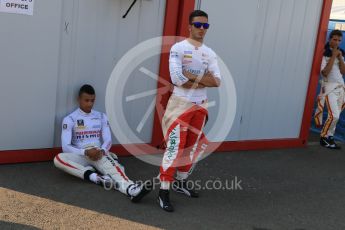 World © Octane Photographic Ltd. Friday 24th July 2015. Carlin – Antonio Fuoco and Jann Mardenborough. GP3 Practice Session – Hungaroring, Hungary. Digital Ref. : 1350CB7D8244