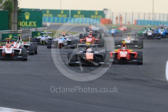 World © Octane Photographic Ltd. Saturday 25th July 2015. Trident – Luca Ghiotto and Arden International – Emil Bernstorff. GP3 Race 1 – Hungaroring, Hungary. Digital Ref. :