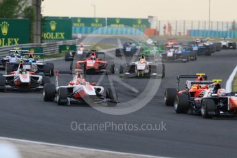 World © Octane Photographic Ltd. Saturday 25th July 2015. ART Grand Prix – Esteban Ocon. GP3 Race 1 – Hungaroring, Hungary. Digital Ref. :