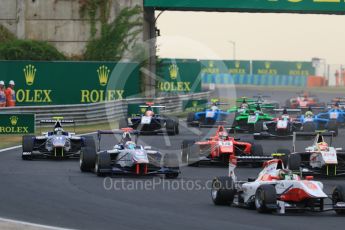 World © Octane Photographic Ltd. Saturday 25th July 2015. Koiranen GP – Matthew Parry. GP3 Race 1 – Hungaroring, Hungary. Digital Ref. :