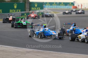 World © Octane Photographic Ltd. Saturday 25th July 2015. Jenzer Motorsport – Matheo Tuscher and Ralph Boschung. GP3 Race 1 – Hungaroring, Hungary. Digital Ref. :