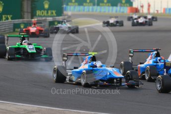 World © Octane Photographic Ltd. Saturday 25th July 2015. Jenzer Motorsport – Matheo Tuscher and Ralph Boschung. GP3 Race 1 – Hungaroring, Hungary. Digital Ref. :