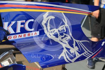 World © Octane Photographic Ltd. Thursday 23rd July 2015. Carlin – Sean Gelael. GP2 Paddock – Hungaroring, Hungary. Digital Ref. : 1344CB1L4423