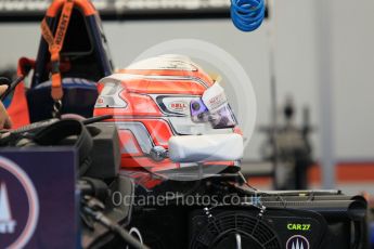 World © Octane Photographic Ltd. Thursday 23rd July 2015. Trident – Luca Ghiotto. GP3 Paddock – Hungaroring, Hungary. Digital Ref. : 1344CB1L4439