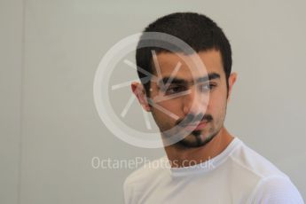 World © Octane Photographic Ltd. Thursday 23rd July 2015. Campos Racing – Zaid Ashkanani. GP3 Paddock – Hungaroring, Hungary. Digital Ref. : 1344CB1L4464