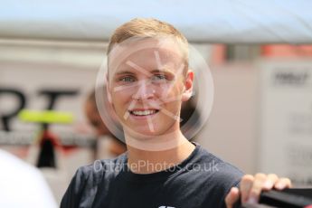 World © Octane Photographic Ltd. Thursday 23rd July 2015. ART Grand Prix – Marvin Kirchhofer. GP3 Paddock – Hungaroring, Hungary. Digital Ref. : 1344CB1L4473