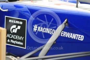 World © Octane Photographic Ltd. Thursday 23rd July 2015. Carlin – Jann Mardenborough. GP3 Paddock – Hungaroring, Hungary #racingdriverwanted. Digital Ref. : 1344CB1L4479