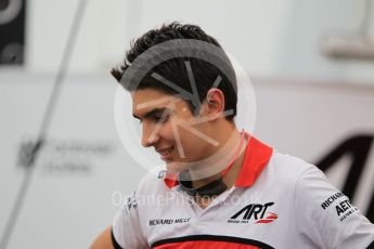 World © Octane Photographic Ltd. Thursday 23rd July 2015. ART Grand Prix – Esteban Ocon. GP3 Paddock – Hungaroring, Hungary. Digital Ref. : 1344CB1L4555