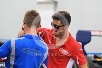 World © Octane Photographic Ltd. Thursday 23rd July 2015. Carlin – Antonio Fuoco. GP3 Paddock – Hungaroring, Hungary. Digital Ref. : 1344CB1L4583
