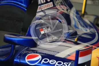 World © Octane Photographic Ltd. Thursday 23rd July 2015. Carlin – Sean Gelael. GP2 Paddock – Hungaroring, Hungary. Digital Ref. : 1344CB7D7707