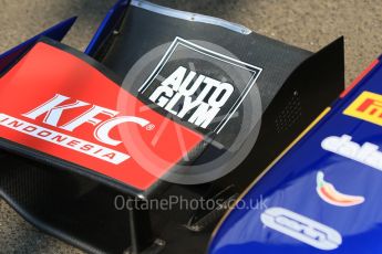 World © Octane Photographic Ltd. Thursday 23rd July 2015. Carlin – Sean Gelael. GP2 Paddock – Hungaroring, Hungary. Digital Ref. : 1344CB7D7760