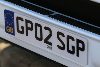 World © Octane Photographic Ltd. Thursday 23rd July 2015. Status Grand Prix. GP2 transporter number plate – Hungaroring, Hungary. Digital Ref. : 1344CB7D7770