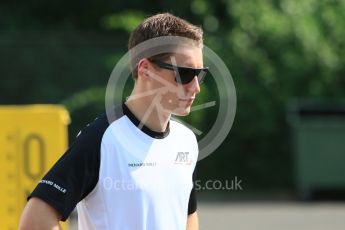 World © Octane Photographic Ltd. Thursday 23rd July 2015. ART Grand Prix – Stoffel Vandoorne. GP2 Paddock – Hungaroring, Hungary. Digital Ref. : 1344CB7D7782