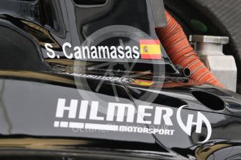 World © Octane Photographic Ltd. Thursday 23rd July 2015. Hilmer Motorsport – Sergio Canamasas. GP2 Paddock – Hungaroring, Hungary. Spain. Digital Ref. : 1344CB7D7877