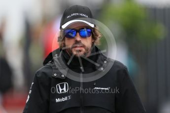 World © Octane Photographic Ltd. McLaren Honda MP4/30 – Fernando Alonso. Saturday 5th September 2015, F1 Italian GP Paddock, Monza, Italy. Digital Ref: 1409LB1D0289