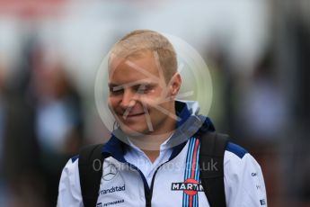 World © Octane Photographic Ltd. Williams Martini Racing FW37 – Valtteri Bottas. Saturday 5th September 2015, F1 Italian GP Paddock, Monza, Italy. Digital Ref: 1409LB1D0526