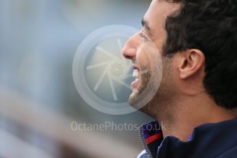 World © Octane Photographic Ltd. Infiniti Red Bull Racing RB11 – Daniel Ricciardo. Saturday 5th September 2015, F1 Italian GP Paddock, Monza, Italy. Digital Ref: 1409LB1D0560