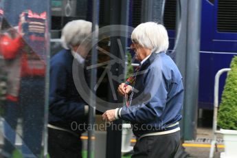 World © Octane Photographic Ltd. Bernie Ecclestone. Saturday 5th September 2015, F1 Italian GP Paddock, Monza, Italy. Digital Ref: 1409LB5D8555