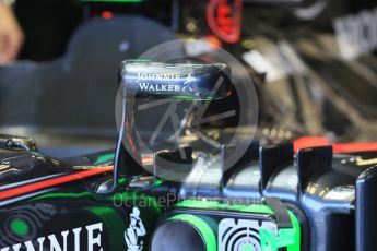 World © Octane Photographic Ltd. McLaren Honda MP4/30 side pod vane. Saturday 5th September 2015, F1 Italian GP Practice 3, Monza, Italy. Digital Ref: 1411LB1D0636