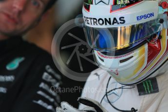 World © Octane Photographic Ltd. Mercedes AMG Petronas F1 W06 Hybrid – Lewis Hamilton. Saturday 5th September 2015, F1 Italian GP Practice 3, Monza, Italy. Digital Ref: 1411LB1D0687