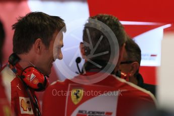 World © Octane Photographic Ltd. Scuderia Ferrari Technical Director - James Allison. Saturday 5th September 2015, F1 Italian GP Practice 3, Monza, Italy. Digital Ref: 1411LB1D1015