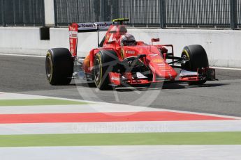 World © Octane Photographic Ltd. Scuderia Ferrari SF15-T– Kimi Raikkonen. Saturday 5th September 2015, F1 Italian GP Practice 3, Monza, Italy. Digital Ref: 1411LB1D1188